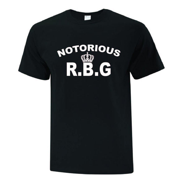 Notorious RBG With Crown TShirt - Printwell Custom Tees