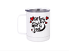 10 oz. Stainless Steel Coffee Cup White - Custom T Shirts Canada by Printwell